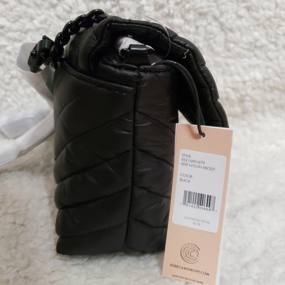 Rebecca Minkoff Edie Quilted Nylon Crossbody Bag - Picture 12 of 12